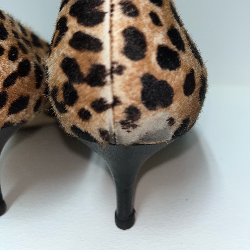 Jimmy Choo Leopard Kitten Heels - Picture 8 of 15